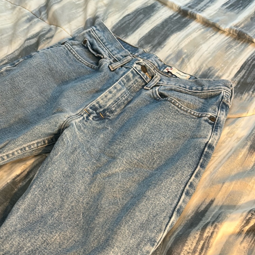Wrangler blue jeans